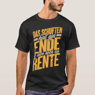 Camiseta Jubilación Graciosa Entrada de Jubilación Es Lebe