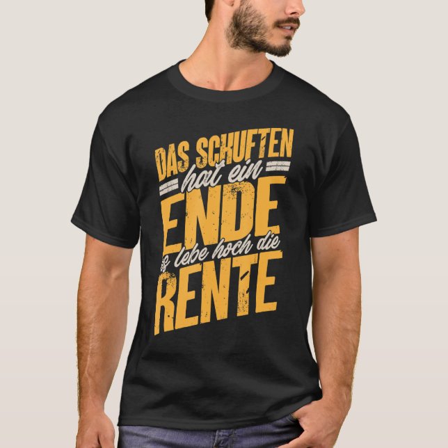 Camiseta Jubilación Graciosa Entrada de Jubilación Es Lebe  (Anverso)