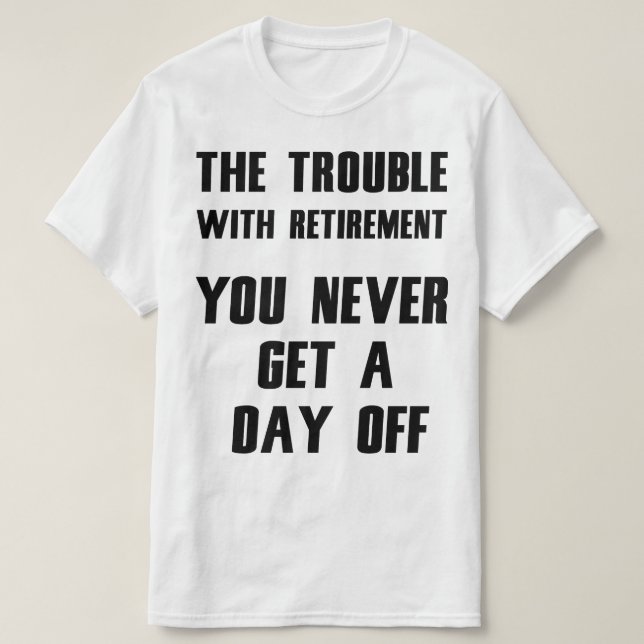 Camiseta Jubilación Hilarious Tee (Diseño del anverso)