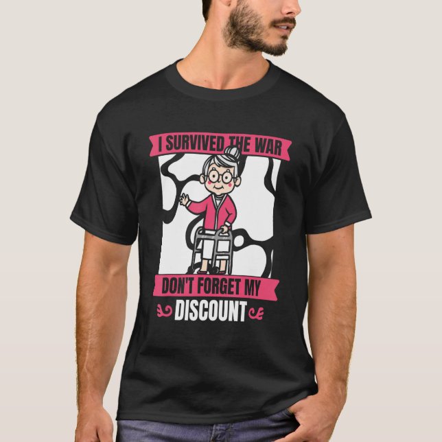 Camiseta Jubilación La Abuela Retiro Retirada No Olviden A  (Anverso)