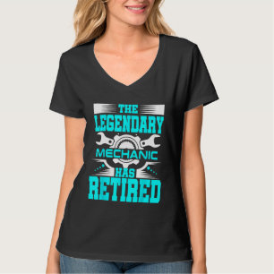 Camiseta Jubilación mecánica Jefe de Coworker legendario