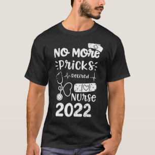 Camiseta Jubilación No Más Peligros Enfermera Retirada 2022
