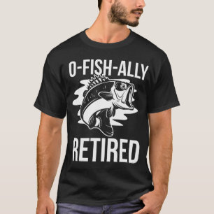 Camiseta Jubilación O Pescado Aliado Jubilado Pescador Gif