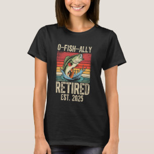 Camiseta Jubilación O Pescador Aliado Jubilado