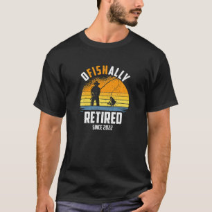 Camiseta Jubilación Ofishally Retirada 2022, Divertida Ret