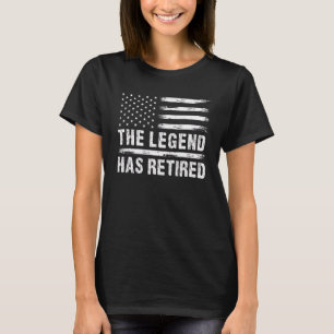 Camiseta Jubilación Para Hombres Mujeres La Leyenda Se Ha R