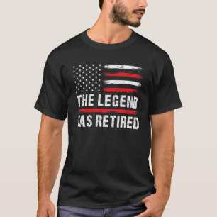 Camiseta Jubilación Para Hombres Mujeres La Leyenda Se Ha R