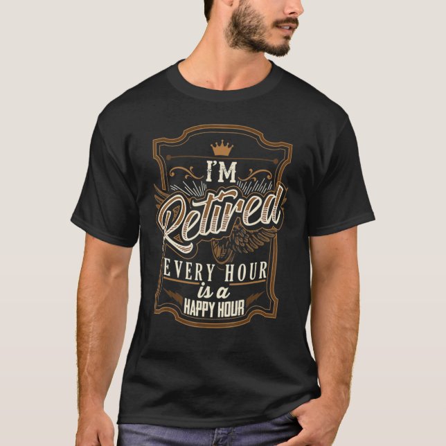 Camiseta Jubilación para hombres que estoy jubilado (Anverso)