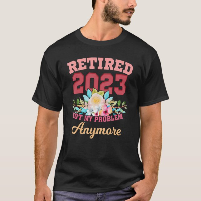 Camiseta Jubilación Para Mujeres 2023 Jubilación 2023 Mujer (Anverso)
