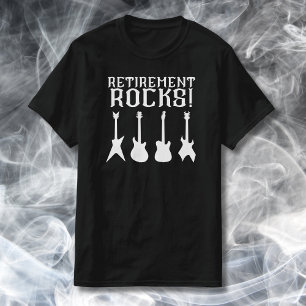 Camiseta Jubilación sacude a los amantes de la guitarra jub