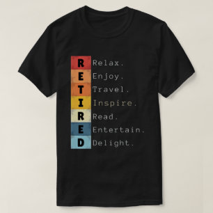 Camiseta Jubilación Vintage 2025 Para Jubilados Divertido
