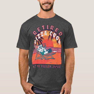 Camiseta Jubilación vintage divertida de Pizza Cook