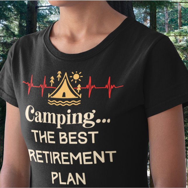 Camiseta Jubilación y camping Unisex TShirts (Subido por el creador)