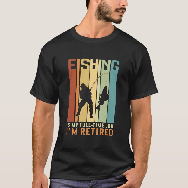 Camiseta Jubilación y pesca (Anverso)