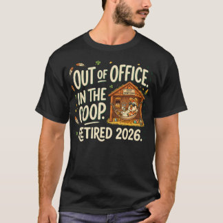 Camiseta Jubilada 2026 Fuera De La Oficina En La Coop Silki