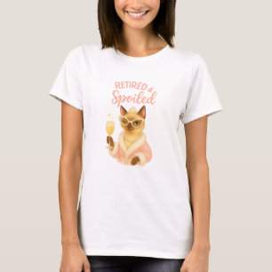 Camiseta Jubilada Reconectada y Sigue siendo Mamá de Gatos