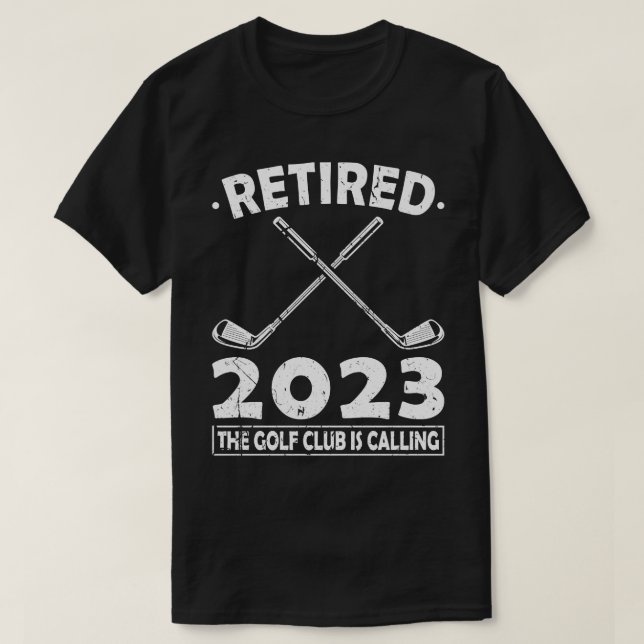 Camiseta Jubilado 2023 El Club De Golf Llama Golfing (Diseño del anverso)