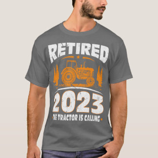 Camiseta Jubilado 2023 El Tractor Llama Agricultor