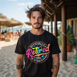 Camiseta Jubilado 2025 No Es Mi Problema Ya Jubilación