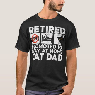 Camiseta Jubilado Ascendido A Quedarse En Casa Divertido Pa