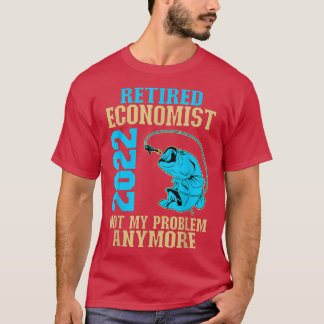 Camiseta Jubilado Economista Jubilado 2022 Jubilación de Am