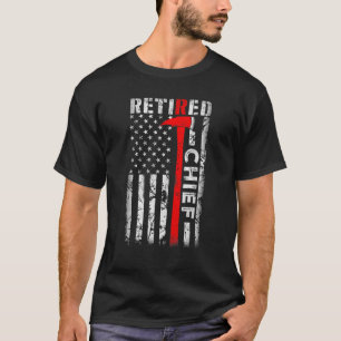 Camiseta Jubilado Jefe de Bomberos Jubilado Jubilación de J