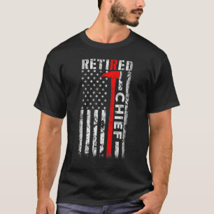 Camiseta Jubilado Jefe de Bomberos Jubilado Jubilación de J