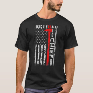 Camiseta Jubilado Jefe de Bomberos Jubilado Jubilación Jubi