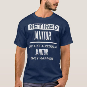 Camiseta Jubilado Jubilado Custodio Divertido Dice