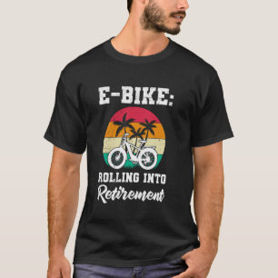 Camiseta Jubilado RODANDO HACIA LA JUBILACIÓN Bicicleta elé