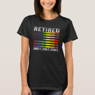 Camiseta Jubilado Se Lo Ganó Viviéndolo Amándolo Jubilación