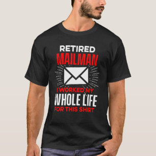 Camiseta Jubilado Trabajador Postal Toda la Vida de los Jub