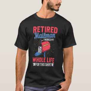 Camiseta Jubilado Trabajador Postal Toda la Vida de los Jub