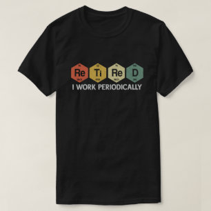 Camiseta Jubilado Trabajo Periódicamente La Jubilación De Q