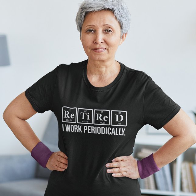 Camiseta Jubilado Trabajo Retirada Periódicamente (Subido por el creador)