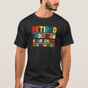 Camiseta Jubilados Hombres Papá Retirando Humor Fiesta