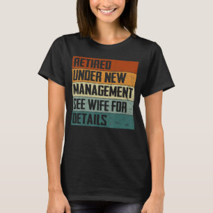 Camiseta Jubilados Hombres Papá Retirando Humor Fiesta 1