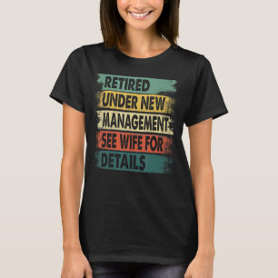 Camiseta Jubilados Hombres Papá Retirando Humor Fiesta 1