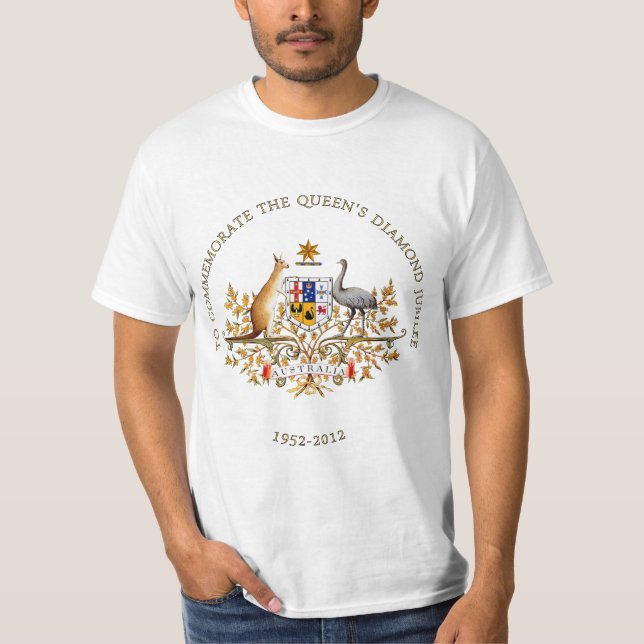 Camiseta Jubileo de diamante Australia (Anverso)