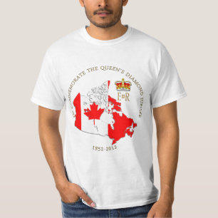 Camiseta Jubileo de diamante Canadá