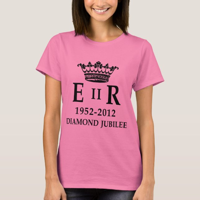 Camiseta Jubileo de diamante del ER II (Anverso)
