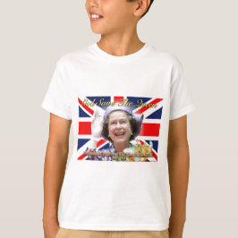 Camiseta Jubileo de diamante del HM reina Elizabeth II