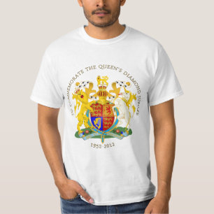 Camiseta Jubileo de diamante Reino Unido