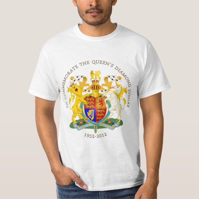 Camiseta Jubileo de diamante Reino Unido (Anverso)