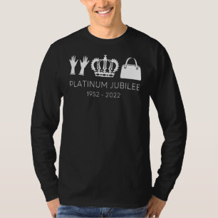 Camiseta Jubileo de la Reina Platinum Británica 1952 2022 7