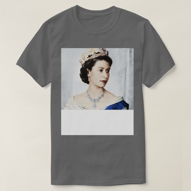 Camiseta Jubileo de las Reinas Británicas Platinum - Homena (Diseño del anverso)