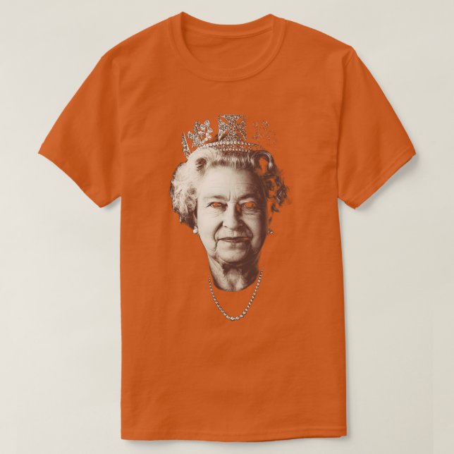 Camiseta Jubileo de las Reinas Británicas Platinum - Homena (Diseño del anverso)