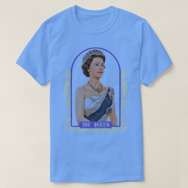 Camiseta Jubileo de las Reinas Británicas Platinum - Homena (Diseño del anverso)