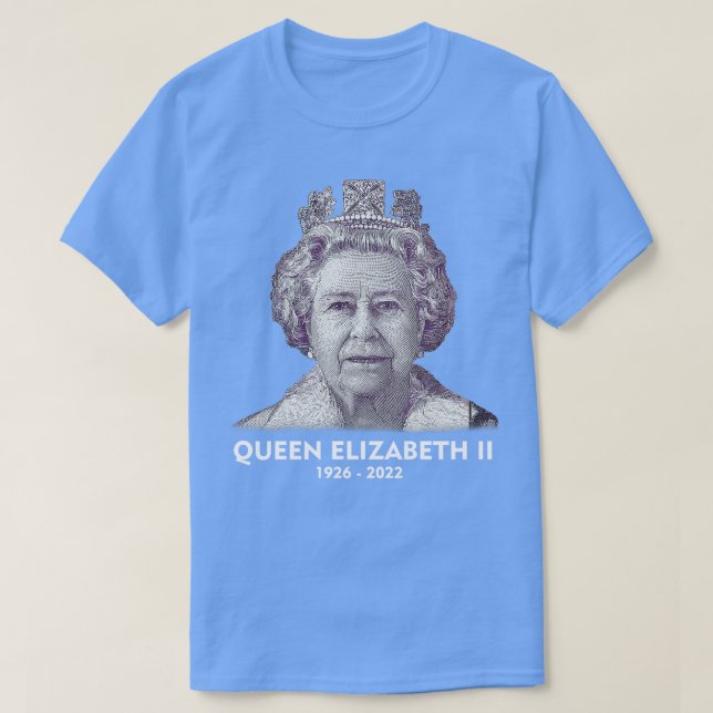 Camiseta Jubileo de las Reinas Británicas Platinum - Homena (Diseño del anverso)