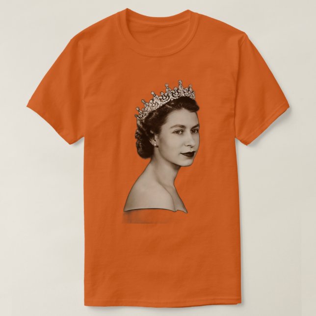 Camiseta Jubileo de las Reinas Británicas Platinum - Homena (Diseño del anverso)